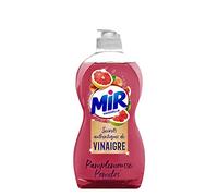MIR VAISSELLE Secrets de Vinaigre Pamplemousse - Liquide Vaisselle Main - Flacon 500 ml