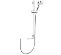 Mira 2.1703.016 Kit de Accesorios Cabezal de Ducha Beat, Cromado, 1,25 m