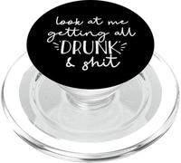 MIRA a mí Conseguir Todo Borracho y Mierda Dama de Honor Meme Divertido PopSockets PopGrip para MagSafe