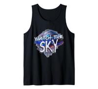 Mira al Entusiasta del visitante alienígena de UAP de Sky UFO Camiseta sin Mangas