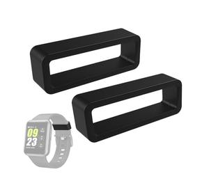 Mira El Bucle Del Soporte De La Banda - Watch Bands Keeper, Watch Bands Loop, Silicone Ring Ajusticador | Bloqueo De Seguridad De Almacenamiento A Prueba De Golpes, Ajustador De Anillo De Relojes