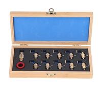Mira el Juego de Enrollador de Resorte Principal Herramientas de Reparación de Devanador de Bobinado de Resorte Principal de Reloj de Latón Kit de Reparación de Reloj de Pulsera DIY