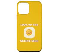 Mira en el lado soleado huevo de Pascua frito revuelto Kawaii Pun Carcasa para iPhone 12 mini
