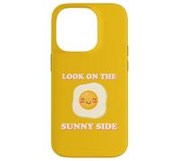 Mira en el lado soleado huevo de Pascua frito revuelto Kawaii Pun Carcasa para iPhone 14 Pro
