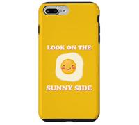 Mira en el lado soleado huevo de Pascua frito revuelto Kawaii Pun Carcasa para iPhone 7 Plus/8 Plus