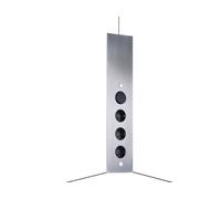 Mira ES1-S, Elemento De Toma De Corriente De Esquina, Acero Inoxidable