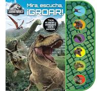 MIRA ESCUCHA ¡GROAR! JURASSIC WORLD: TEXTURED SOUND PAD TSP