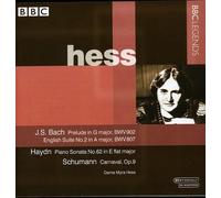 Mira Hess - M.Hess Esegue Bach, Haydn E Schumann
