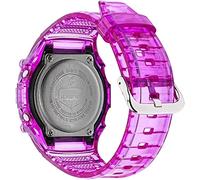 Mira las correas de la banda de reloj + Case Fit para Casio G-Shock DW-5600 GW-B5600 G-5600E G-5000 TPU Accesorios de correa para la correa de la banda de reemplazo transparente (para 5600 Series