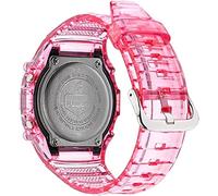 Mira las correas de la banda de reloj + Case Fit para Casio G-Shock DW-5600 GW-B5600 G-5600E G-5000 TPU Accesorios de correa para la correa de la banda de reemplazo transparente (para 5600 Series