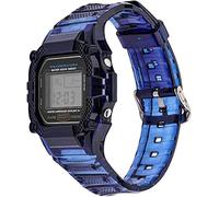 Mira las correas de la banda de reloj + Case Fit para Casio G-Shock DW-5600 GW-B5600 G-5600E G-5000 TPU Accesorios de correa para la correa de la banda de reemplazo transparente (para 5600 Series