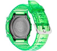 Mira las correas de la banda de reloj + Case Fit para Casio G-Shock DW-5600 GW-B5600 G-5600E G-5000 TPU Accesorios de correa para la correa de la banda de reemplazo transparente (para 5600 Series