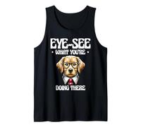 Mira lo que estás haciendo allí optometrista oftalmólogo Camiseta sin Mangas