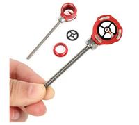 Mira para Arco recurvo: Cabezal de puntería de aleación de Aluminio para Tiro con Arco, Caza y Entrenamiento de Tiro al Blanco (Rouge)