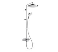Mira Showers Form 31983W-CP - Grifo mezclador de ducha (doble salida)