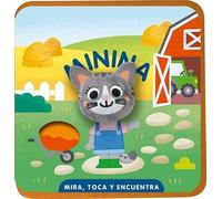 Mira, toca y encuentra. Minina (Imagina)