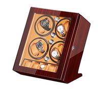 Mira Winder Watch Shaker Caja automática de vigilancia Automática para enrollables 8 relojes + 5 pintura de piano de almacenamiento exterior Motor silencioso Fit Lady Man Relojes (A White) Watch