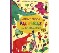Mira y busca palabras con dinosaurios