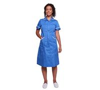 Mirabella Health & Beauty Vestido Kingfisher De Mujer para Médicos y Enfermería Azul Hospital-Blanco ES 50 UK 22