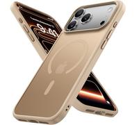 Miracase Funda para iPhone 17 Pro Magsafe [Protección militar y fuerza magnética] Resistente a los golpes, resistente a los arañazos con tacto aterciopelado, duradera funda para iPhone 17 Pro de 6,3