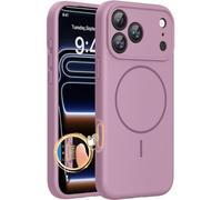 Miracase Funda para iPhone 17 Pro Max, compatible con MagSafe, cubierta de control de cámara de silicona integrada, 3 mm de grosor, a prueba de golpes, protección contra caídas para 17 Pro Max