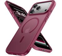 Miracase Funda para iPhone 17 Pro Max para Magsafe [protección militar y fuerza magnética] Resistente a los golpes, a los arañazos con tacto aterciopelado, extremadamente duradera, para iPhone 17 Pro