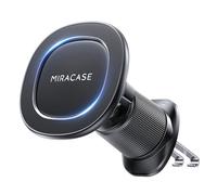 Miracase MagSafe - Soporte magnético para Coche (20 imanes N55), Soporte magnético para teléfono de Coche, ventilación de Aire, instalación de 1s, Soporte para teléfono móvil para iPhone 17/16/15/14