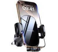 Miracase Soporte para teléfono de Coche con Gancho de Acero Mejorado. Funcionamiento con una Sola Mano, Soporte Ajustable Universal para iPhone, Samsung