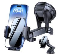 Miracase Soporte para teléfono de Coche para salpicadero de Coche, 3 en 1, Soporte Giratorio de 360°, Soporte GPS para iPhone 17, 16, 15 Pro Plus MAX, 14, 13, 12, 11 Samsung