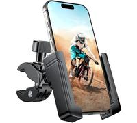 Miracase Soporte para teléfono de Motocicleta con Bloqueo rápido de 1 Segundo, Soporte Universal para teléfono de Motocicleta, Abrazadera de Manillar de Bicicleta para iPhone 17, 16, 15, 14 Pro MAX