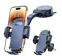 Miracase Soporte Universal para teléfono de Coche, Ventosa más Fuerte y Gancho de ventilación, Soporte Giratorio de 360° para iPhone Pro MAX Samsung Galaxy Google