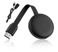 Miracast Wireless HDMI Dongle 4K 2.4G, HDMI Inalámbrico, Wireless WiFi Display Dongle 1080P Compatible con Miracast/DLNA/Airplay/Windows/Mac/Android/iOS, Compatible con Monitor/TV