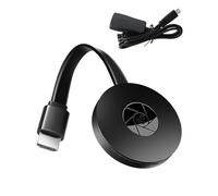 Miracast Wireless HDMI Dongle 4K 2.4G, Wireless WiFi Display Dongle 1080P, HDMI inalámbrico Compatible con Miracast/DLNA/Airplay/Windows/Mac/Android/iOS, Compatible con TV/Monitor/Proyector