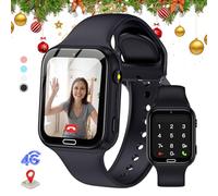 MiracDan Reloj Inteligente Niño 2025 - Smartwatch 4G con Llamada Video, GPS en Vivo + SOS Emergencia, Modo Escuela y 7 Juegos Stem (Certificación CE 5-12 Años)