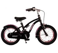 Miracle 14 Pulgadas Bicicleta Niño Negro 3,5 -5 Años Mano / Freno de Pedal