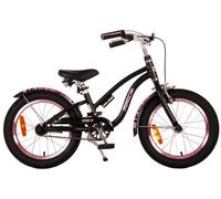 Miracle 16 Pulgadas Bicicleta Niño Negro 4-6 Años Mano / Freno de Pedal