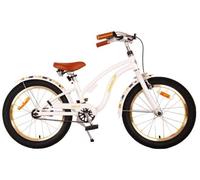 Miracle 18 Pulgadas Bicicleta Niño Blanco 6-8 Años Mano / Freno de Pedal Bike