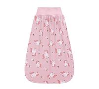 Miracle Baby Saco de Dormir para bebé de 0,5 TOG con Cintura elástica, Saco de pañales de Verano Hecho de algodón, Saco de Mameluco para bebés, niños pequeños, niños de 0 a 12 Meses