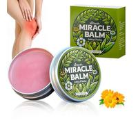 Miracle Balm, Bálsamo milagroso de ingredientes naturales, crema calmante para las articulaciones de partes del cuerpo como la espalda, las manos, los pies, relajado y cómodo