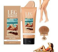 Miracle De Paris Body Coverage Perfector, Miracle De Paris Leg Makeup, All Over Complexion Perfector, Tattoo Cover Up Cream, Waterproof Sweat-Proof Body Perfector Cream (#2)