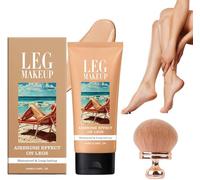 Miracle De Paris Leg Makeup - Miracle De Paris Body Coverage Perfector,All Over Complexion Perfector, Tattoo Cover Up Cream, Sweat-Proof Tattoo Cover Up Cream with Body Makeup Brush (#2)