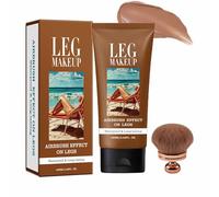 Miracle De Paris Leg Makeup, Miracle De Paris Body Coverage Perfector, All Over Complexion Perfector with Body Makeup Brush, Waterproof Long-Lasting Sweat-Proof Coverage Concealer (#03)