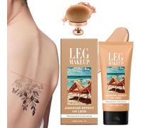 Miracle De Paris Leg Makeup,Miracle De Paris Body Coverage Perfector-Long-Lasting Sweat,All over Complexion Perfector with Brush,All Day Wear That Won’t Budge,Conceals Imperfections & Evens Tone (#2)