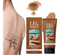 Miracle De Paris Leg Makeup,Miracle De Paris Body Coverage Perfector-Long-Lasting Sweat,All over Complexion Perfector with Brush,All Day Wear That Won’t Budge,Conceals Imperfections & Evens Tone (#3)