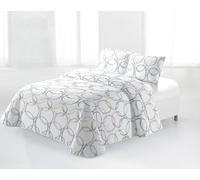 Miracle Home. Colcha Bouti 100% Microfibra cepillada, Ligera y traspirable Ibarra Ultras. 180 x 265 cm. Cama 90