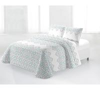 Miracle Home. Colcha Bouti 100% Microfibra cepillada, Ligera y traspirable Narcao Ultras. 250 x 265 cm. Cama 150