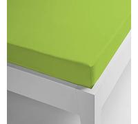 Miracle Home Sábana Bajera térmica, Microfibra, Ajustable y elástica. Coralina. Colores Lisos, Poliéster, Pistacho, Cama 105, 105 X 200 X 30