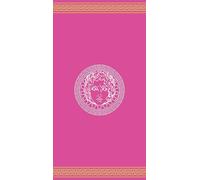 Miracle Home. Toalla Microfibra Atenea Rosa, 100% Poliéster, 75 X 145 cm. 15552