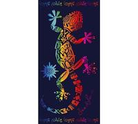 Miracle Home. Toalla Microfibra Salamandra Formentera, 100% Poliéster, 75 X 145 cm. 11688