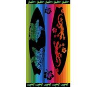 Miracle Home. Toalla Microfibra Surf 2, 100% Poliéster, 75 X 145 cm. 15554